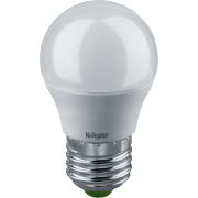 Лампа светодиодная LED 7вт Е27 диммируемая теплый шар Navigator 94377