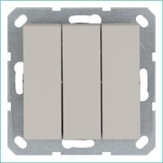 Выключатель 3-кл. 10А IP20 механизм тауп Jasmart G3031T