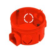 Коробка установочная Д-68х42мм для скрытой проводки (упаковка 10шт), блочная HEGEL КУ1101*