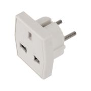 Переходник сетевой «КВАДРАТ» белый PROCONNECT 11-1011-9