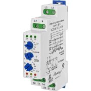 Реле контроля напряжения 3ф РКН-3-15-15 УХЛ4 AC 230В/AC 400В 4-х проводная схема включения задержка срабатывания 0.1...10с ток контактов исполнит. реле 8А 2п Меандр A8302-16933945